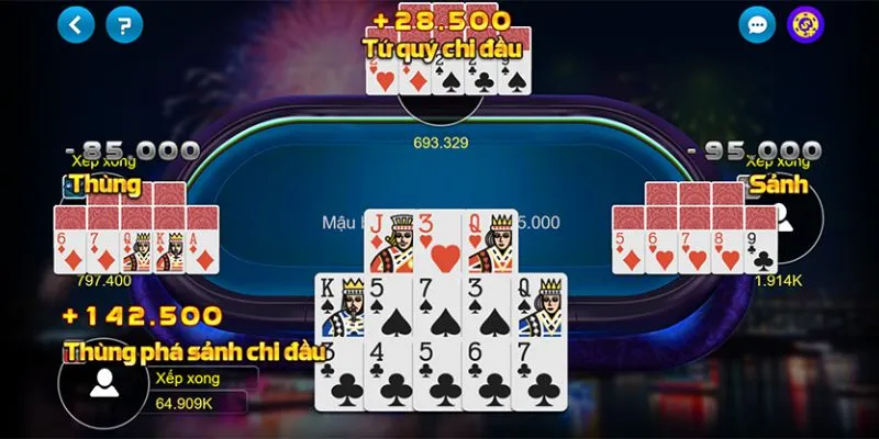 bài Mậu Binh đổi thưởng fo88