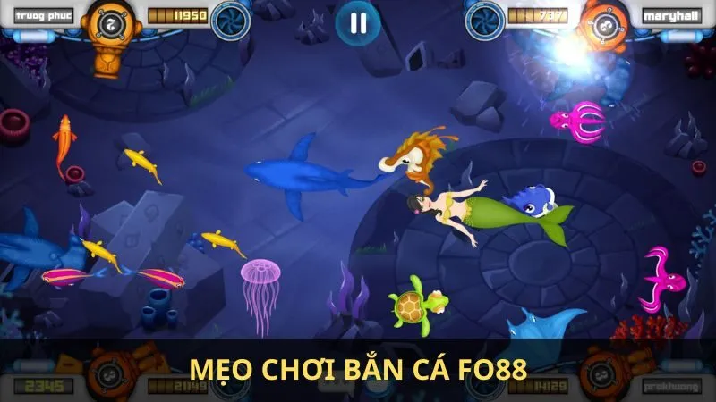 Cách chơi bắn cá