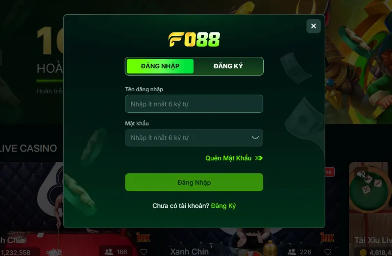 khuyến mãi và sự kiện fo88
