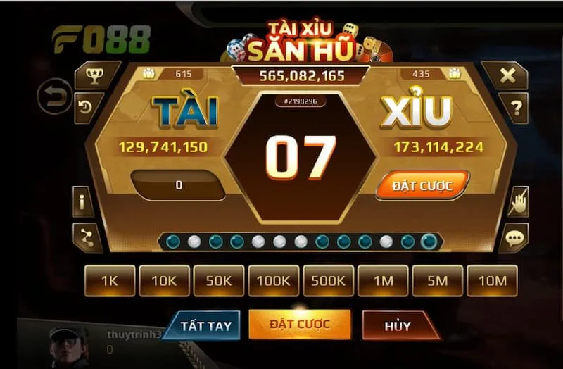 chọn cược nhỏ để giảm thiểu rủi ro